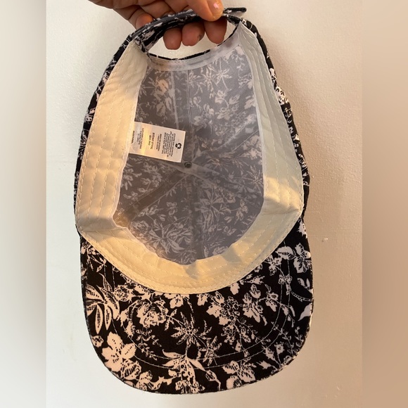 Silhouette Floral Leaf Baseball Cap Nature Hat Vintage Plant Boho Earth Contrast - Picture 7 of 10